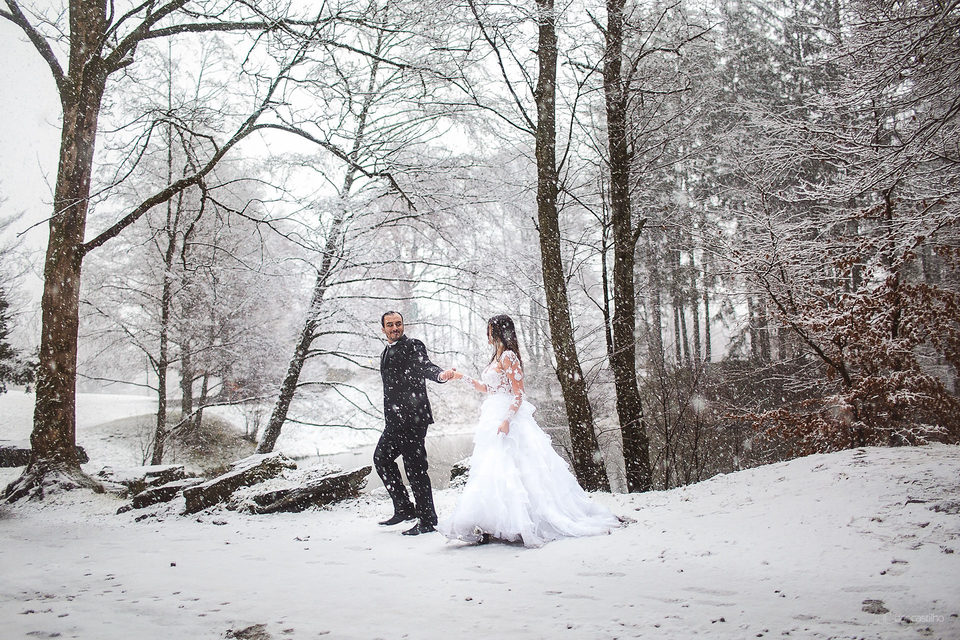 Trash the Dress - Nelisa e Wady - Chamonix-MB, França